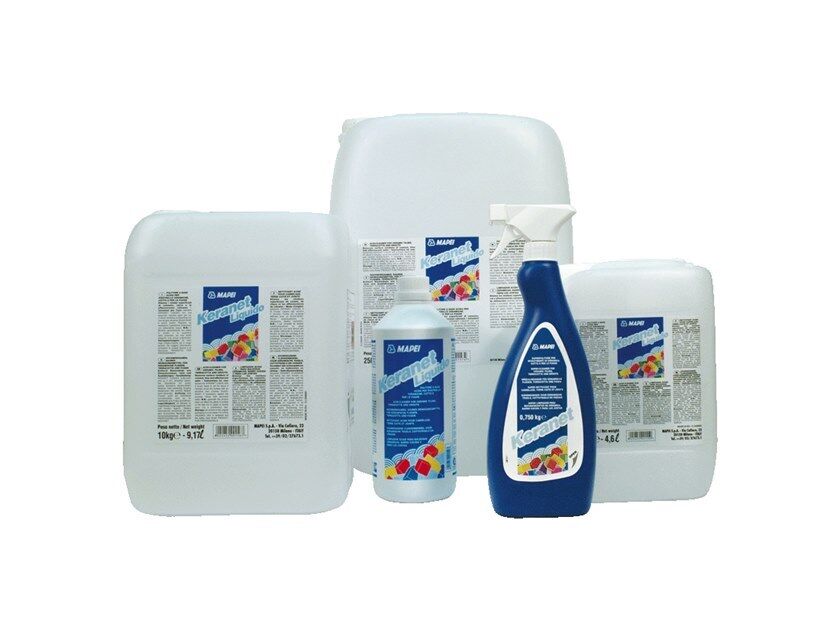 KERANET Pulitore a base acida per piastrelle ceramiche Liquido fustino da 5 Kg.