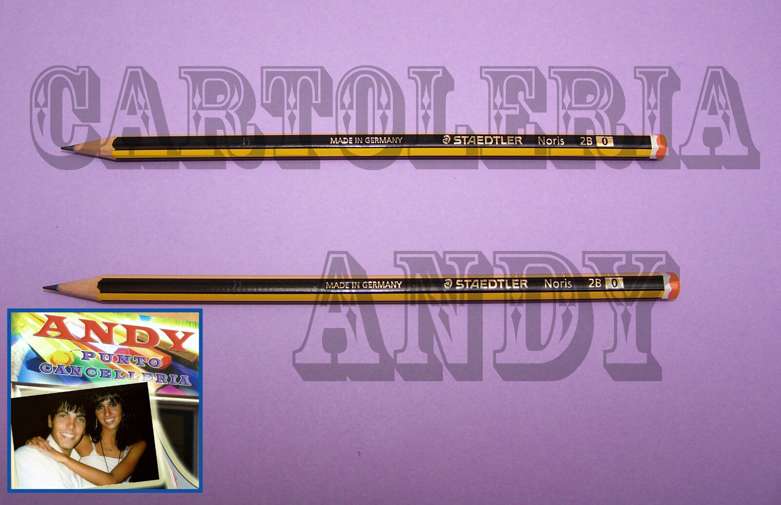 MATITA NORIS - 2B - (2 PEZZI) - STAEDTLER - COD. 120-2B