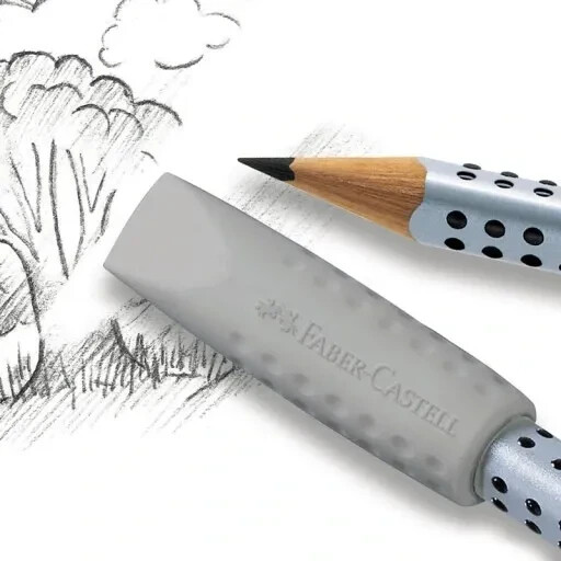 GOMMINI SALVAPUNTA PEZZI 2 PER MATITA E COLORI FABER CASTEL GRIP 2001