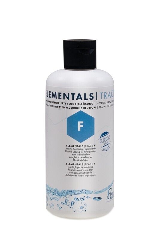 FAUNA MARIN ELEMENTALS TRACE F 250 ML SOLUZIONE CONCENTRATA FLUORO ACQUARIO