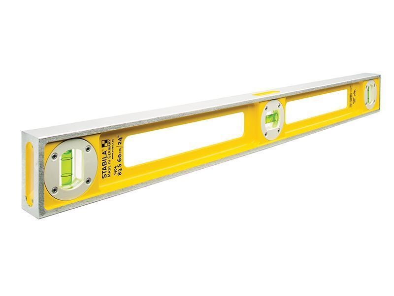 Stabila - 83S Level Double Plumb 3 Vial 2544 60cm