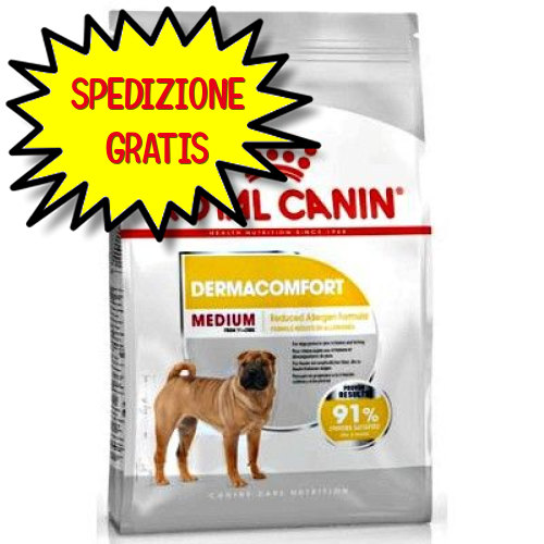 ROYAL CANIN CANE MEDIUM DERMACONFORT 3 KG