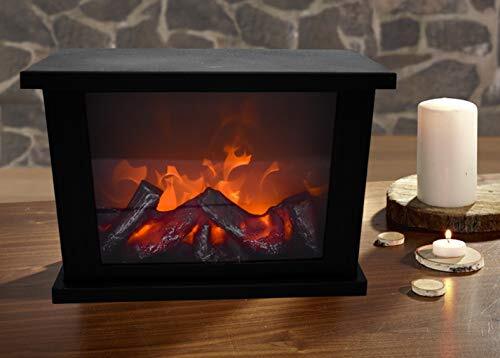 technoline T9800 - Camino decorativo a LED, 29 x 11 x 19 cm (w5k)