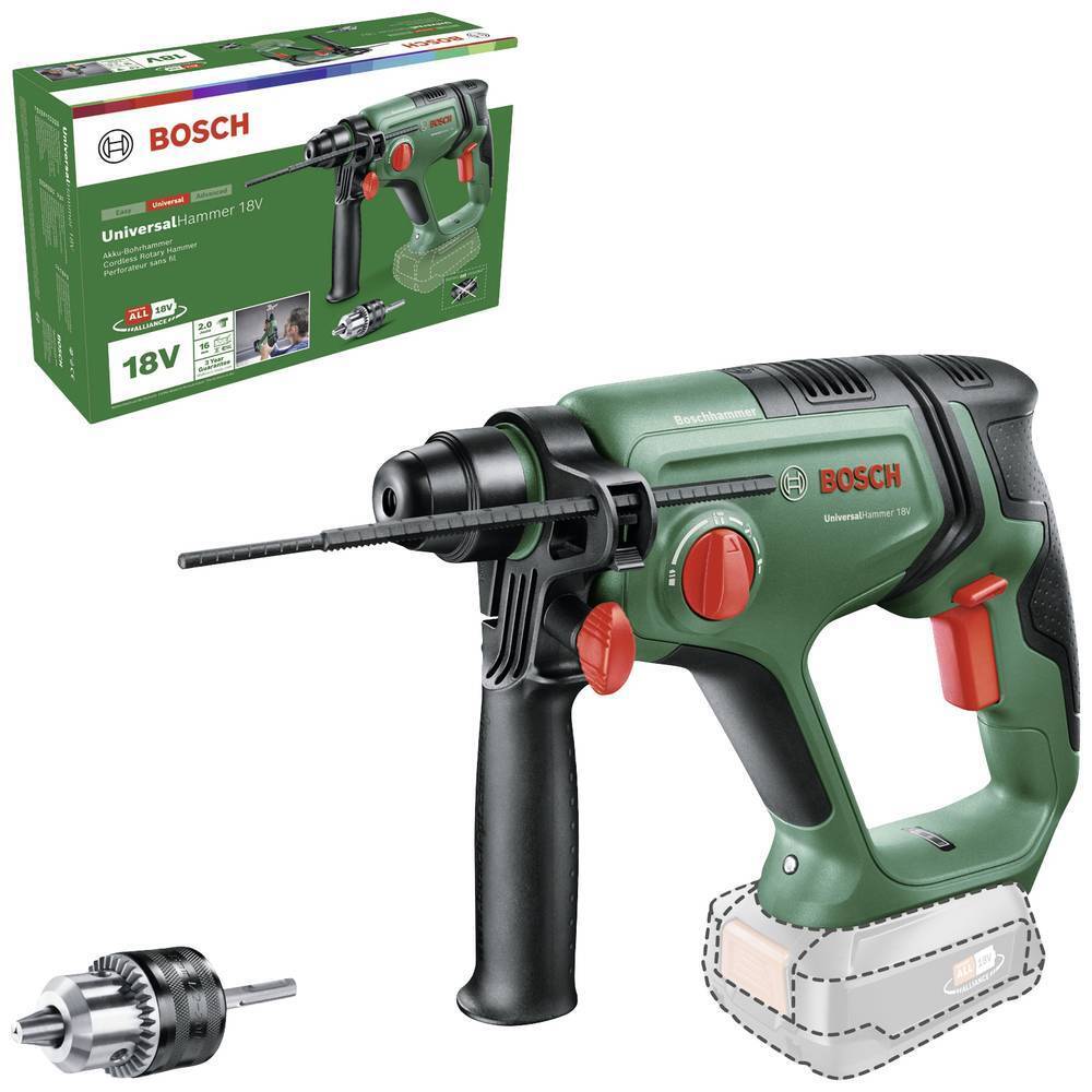 Martello perforatore a batteria Bosch Home and Garden Universal Hammer 18 V