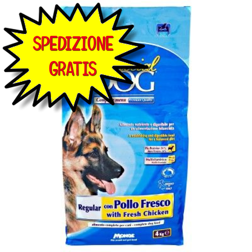 SPECIAL DOG ADULT REGULAR POLLO 4 KG