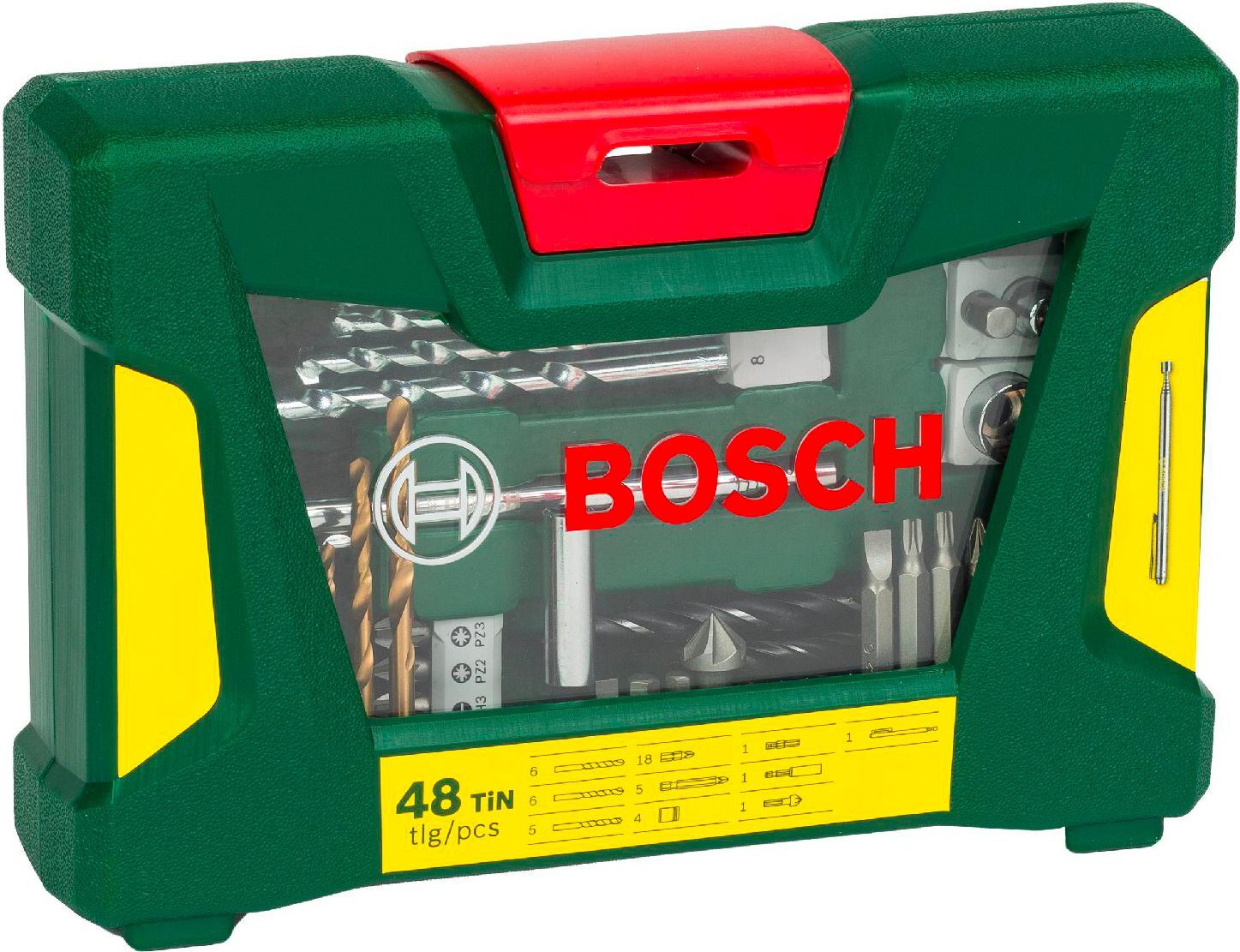 Set Punte Trapano Bosch per foratura / avvitamento 48 pz 2.607.017.303 Titanium