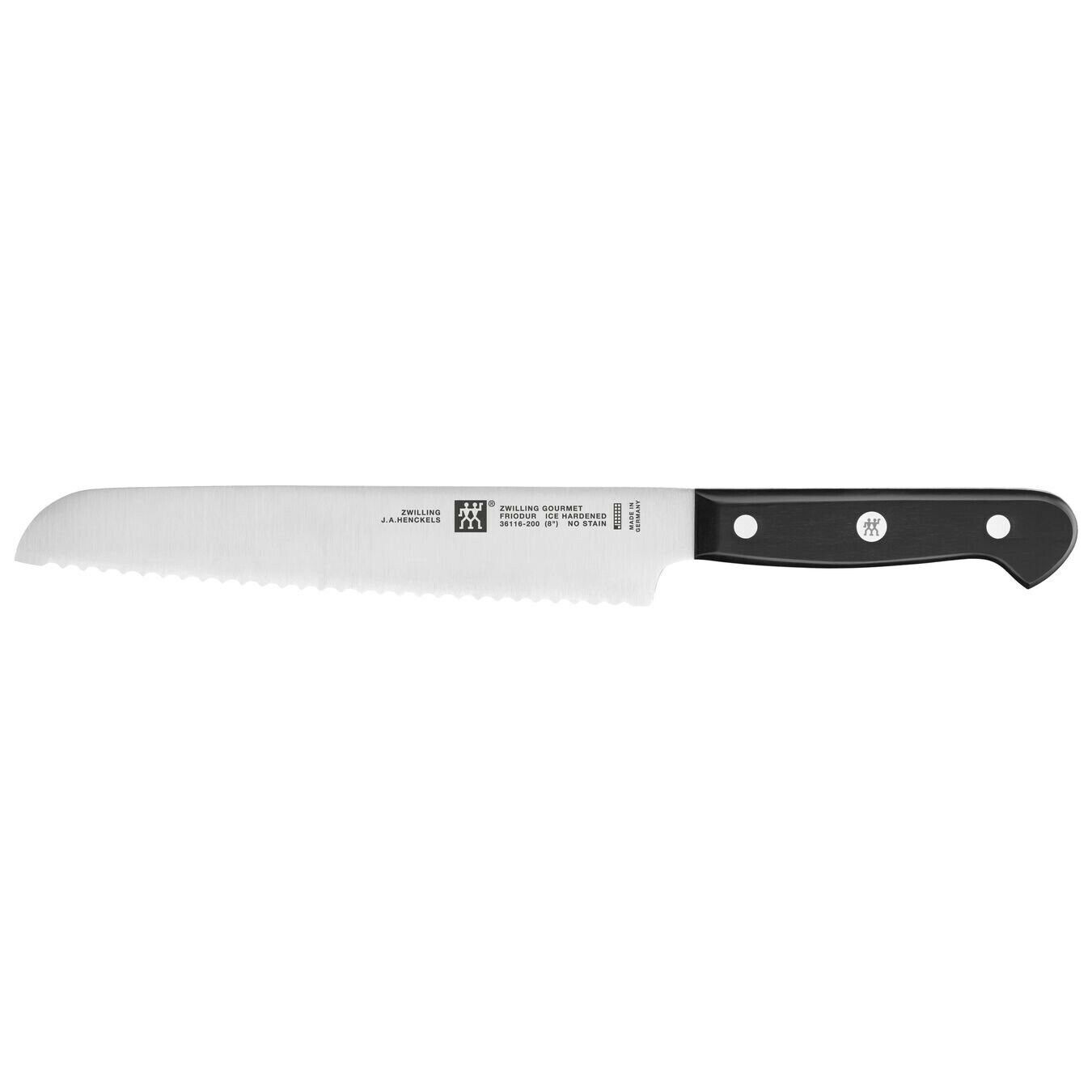ZWILLING GOURMETCOLTELLO DA PANE SEGHETTATO - 20 CM, TAGLIATO A LASER