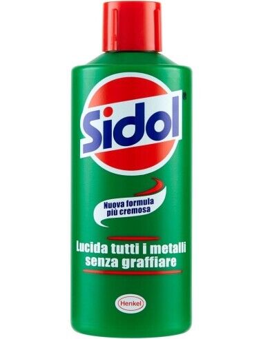 Sidol Lucidante Metalli Ottone Rame Acciaio [Modello: Sidol Lucidante Metalli -