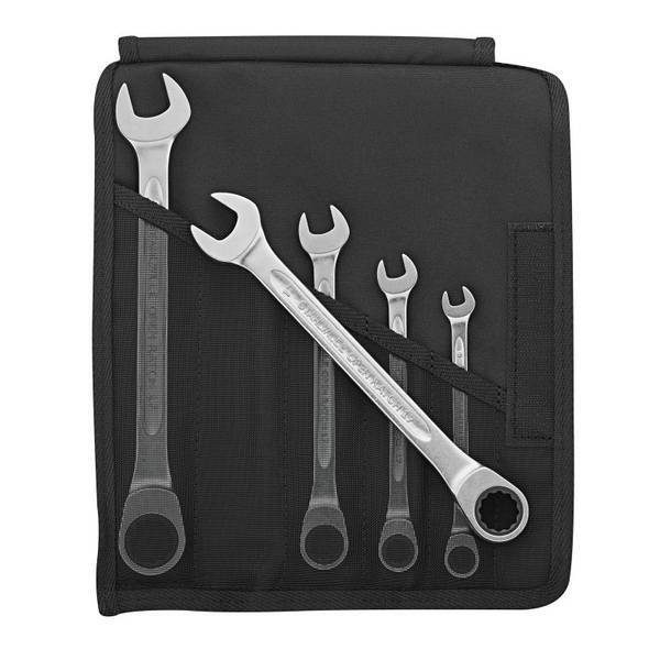 STAHLWILLE 96401705 17F/5 SET CHIAVI A CRICCHETTO COMBINATO