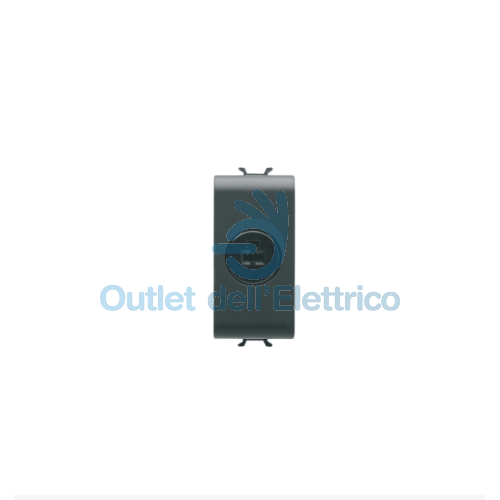 GEWISS GW12454 CONNETTORE CIRCUITI FONICI 1M NERO