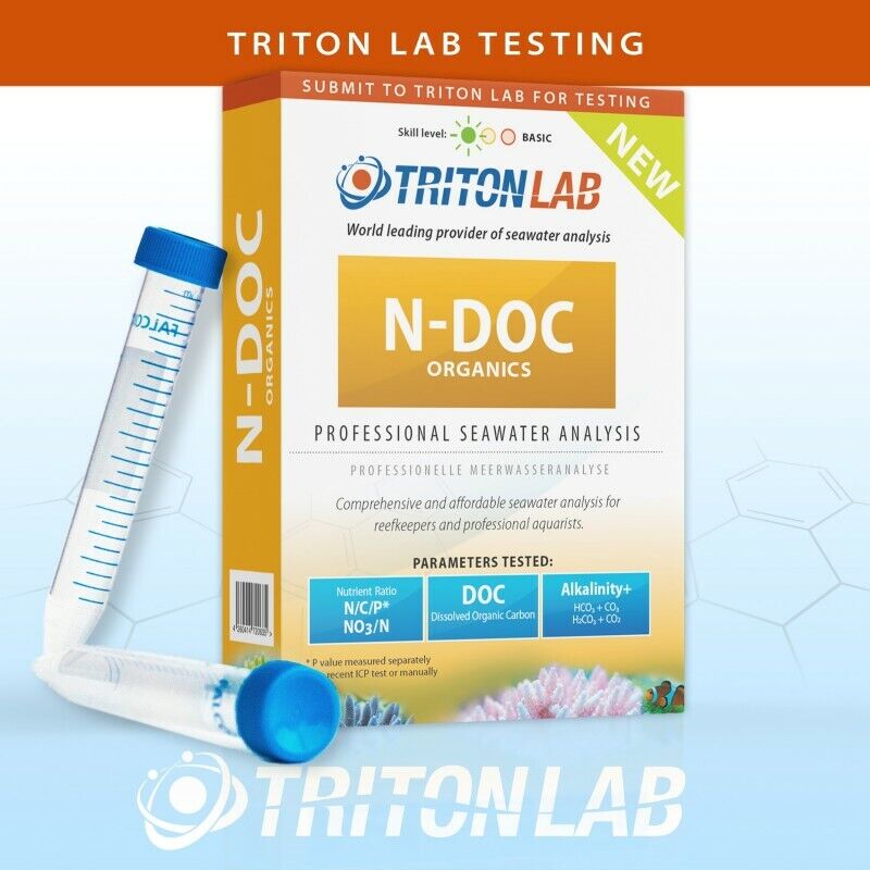 TRITON PROFESSIONAL WATER ANALYSIS N-DOC TEST ACQUARIO MARINO ORGANICO
