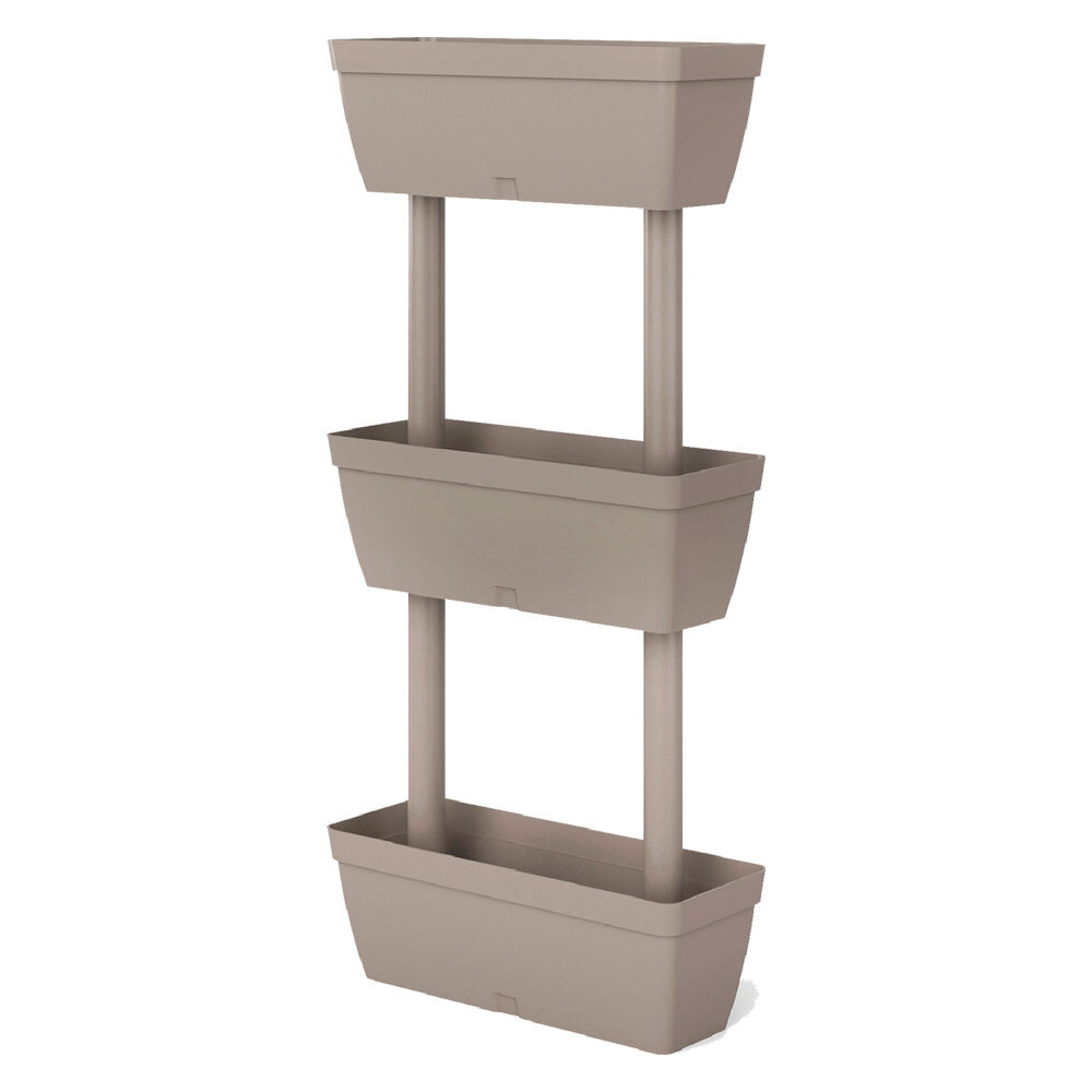 KIT FIORIERE VERTICALI kit 3 pz - colore grigio          DF 612790