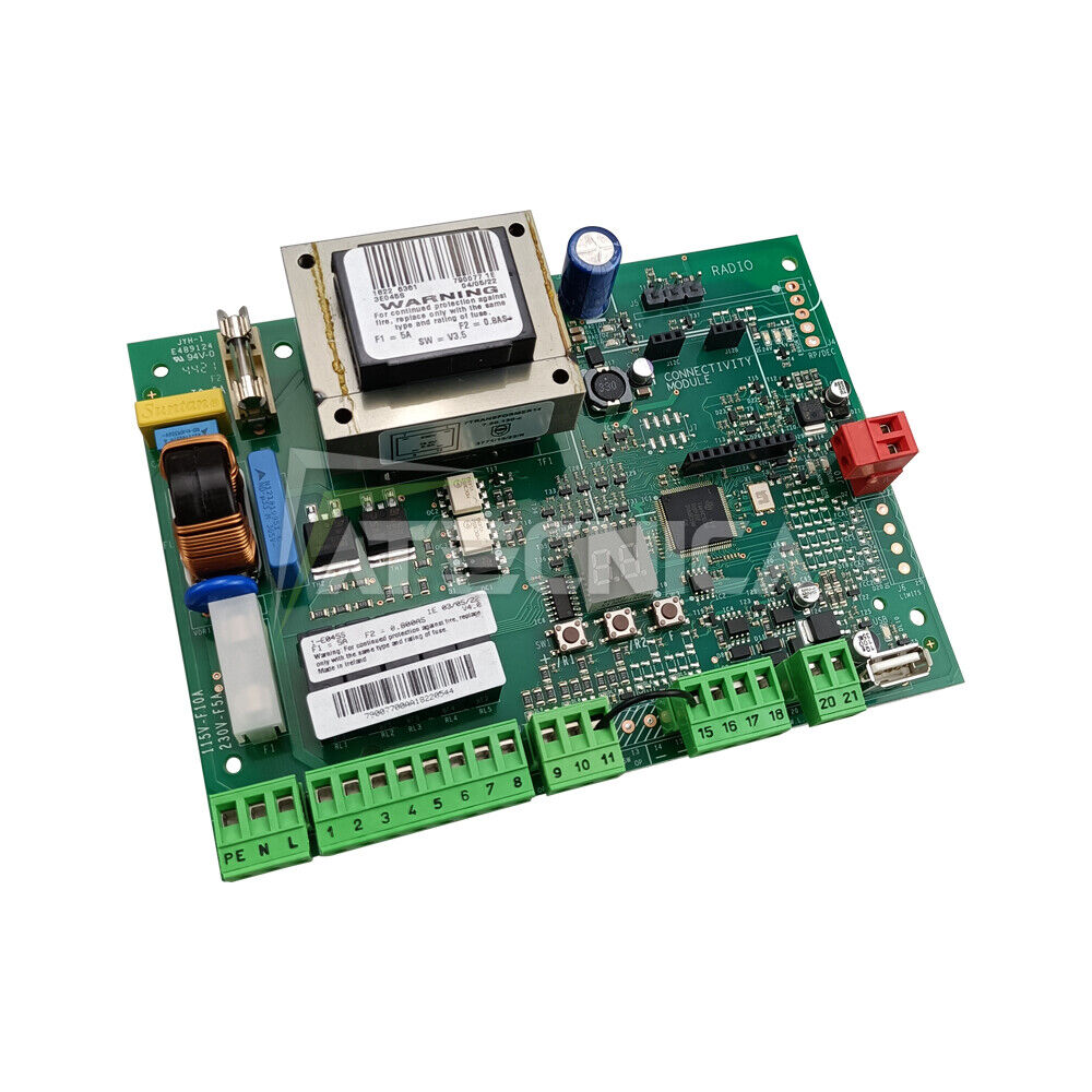 Centrale automazione FAAC E045S 790077 elettronica di comando 2 ante 230V