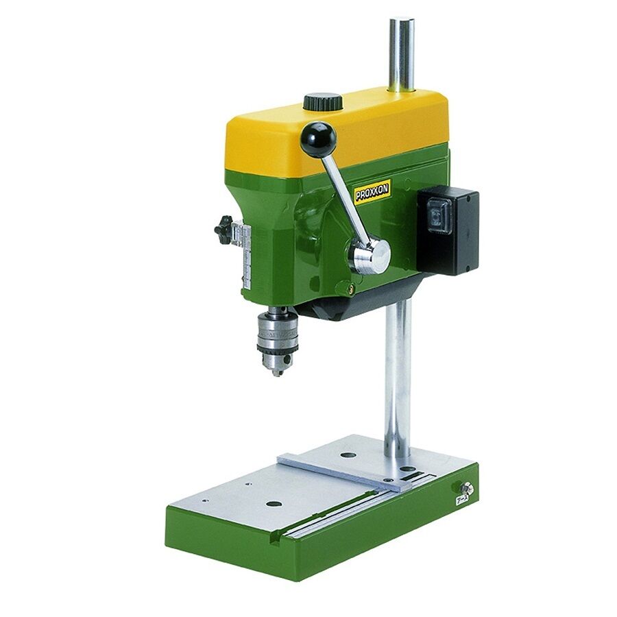 TRAPANO A COLONNA PROXXON MODELLO TBM220 28128 COMPLETO DI MORSA A CROCE KT-70