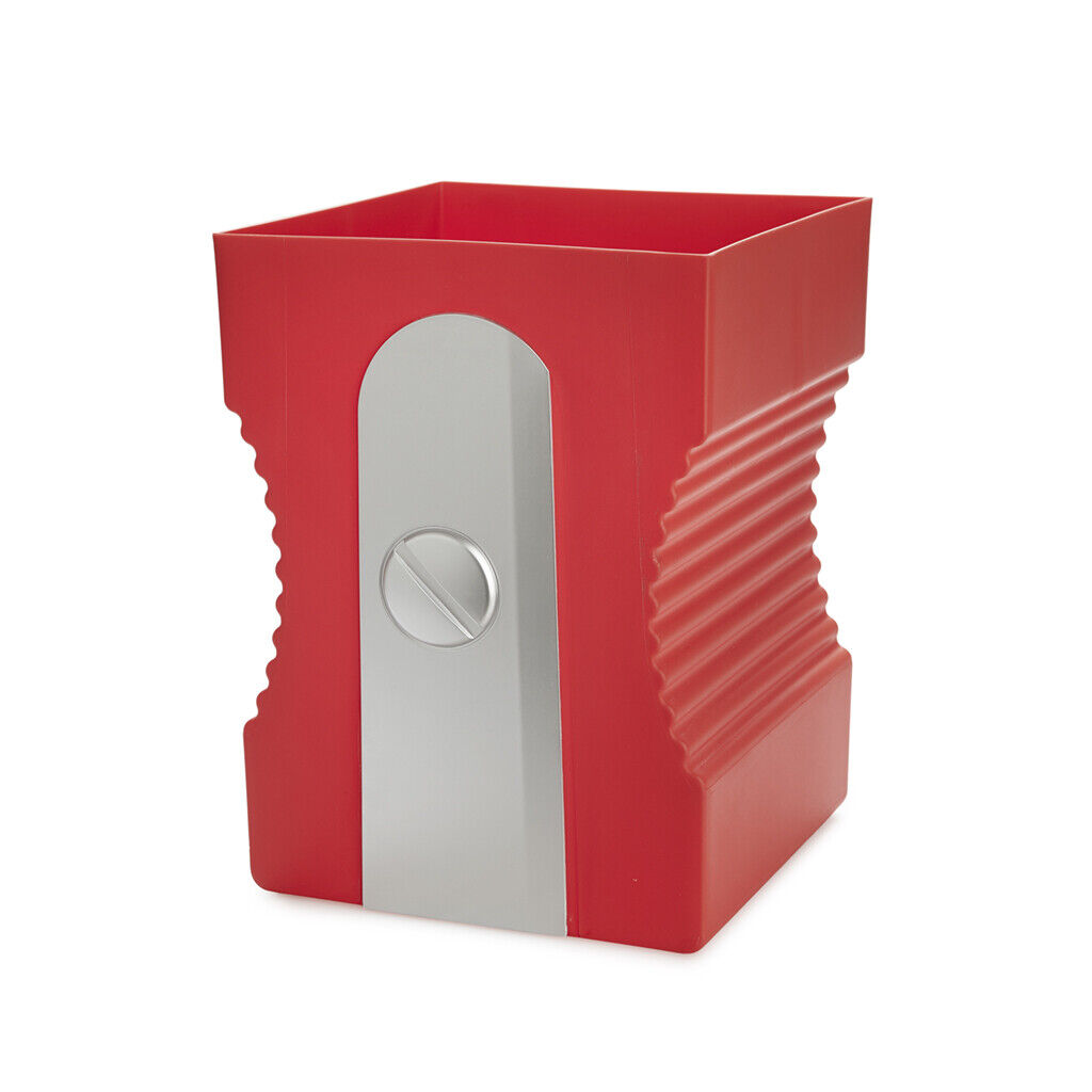 Balvi Cestino getta carta Sharpener temperino rosso plastica