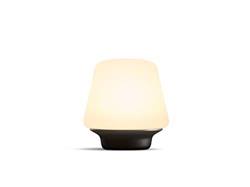 Philips Hue White Ambiance Wellner, Lampada da Tavolo Smart, Bluetooh, (r3f)
