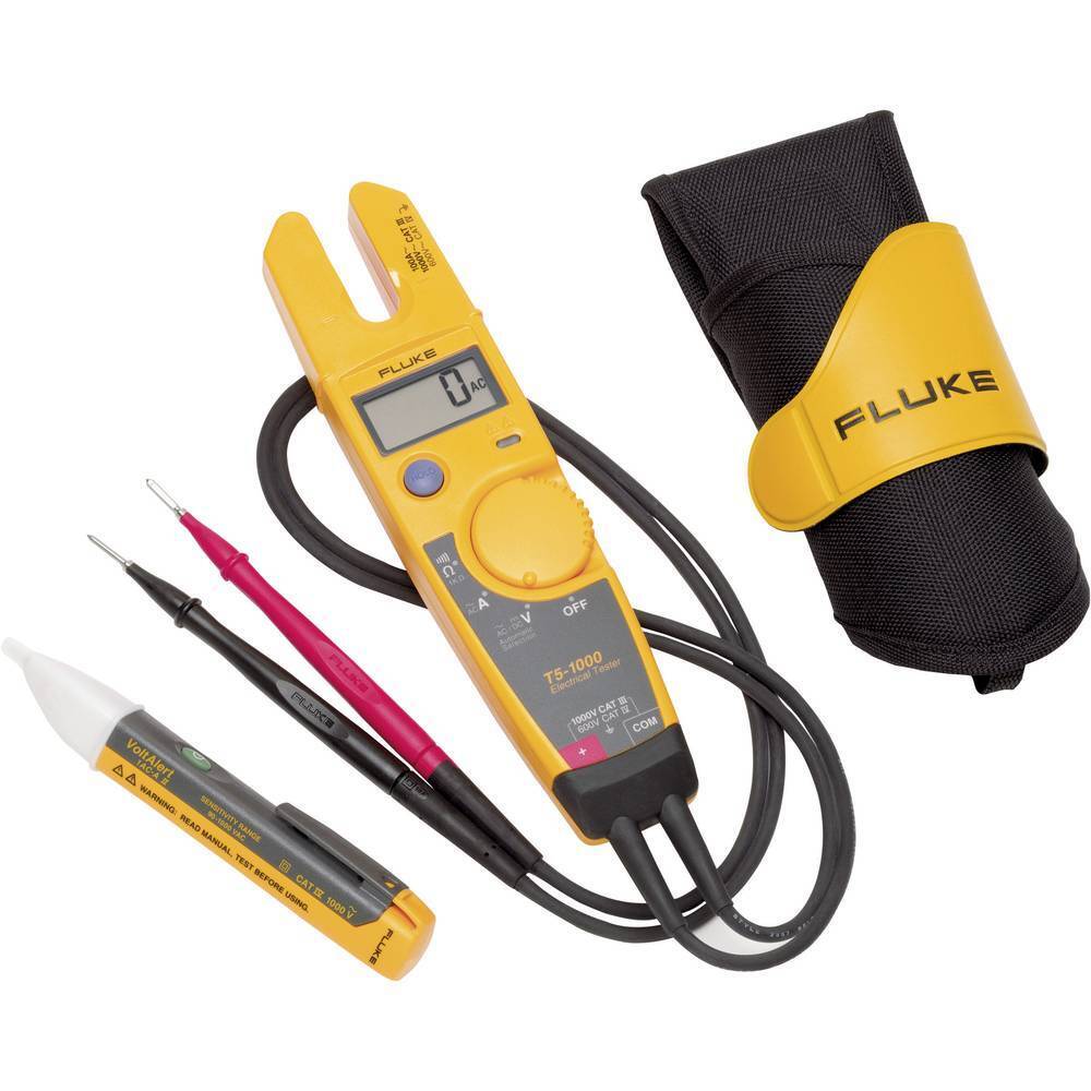 Fluke FLUKE-1AC-E4 KIT Tester di tensione a due poli CAT III 1000 V LCD,