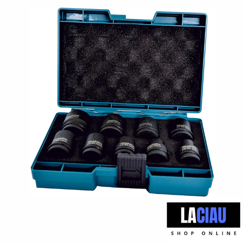 Makita D-41517 Set Bussole Macchina con Inserti 9 Pezzi