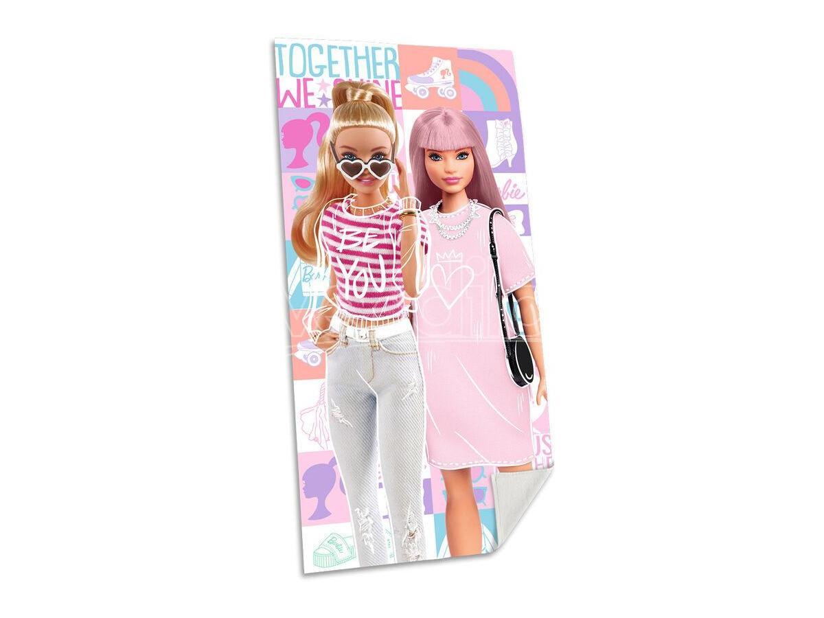 Barbie Cotone Telo Mare Bambino Licensing