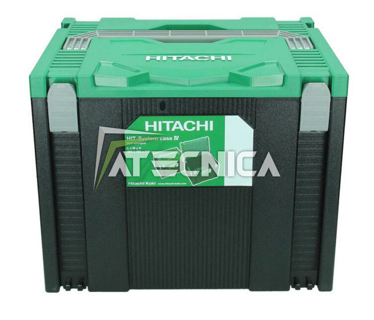 Valigia box impilabile Hitachi Stackable grande H31 cm system 4 porta strumenti