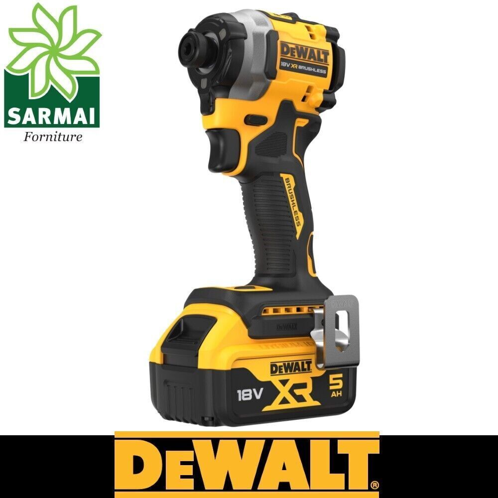 AVVITATORE IMPULSI 1/4" 206Nm 2 BATTERIE 18V 5AH COMPATTO XR DEWALT DCF850P2T-QW