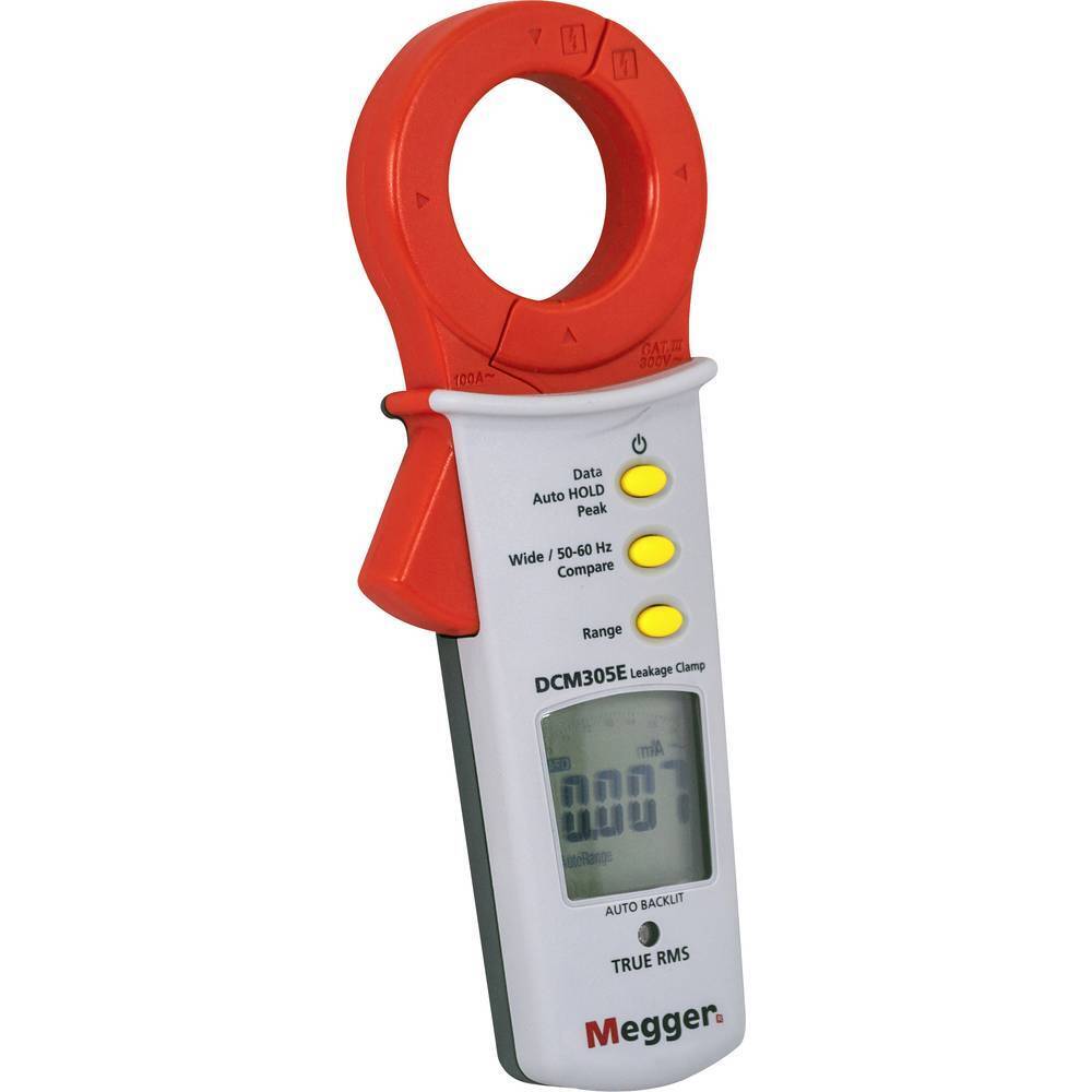 Megger DCM305E Pinza amperometrica digitale CAT III 300 V