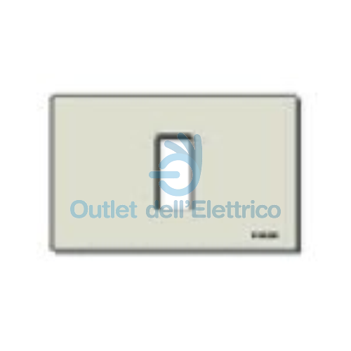VIMAR SERIE 8000 PLACCA 1M ALLUM. SCATTO ORO 08635