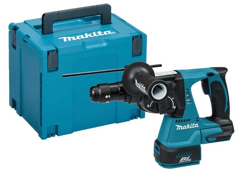 MAKITA DHR243ZJ Tassellatore SDS-PLUS Brushless 18V Solo Corpo Macchi+ valigetta