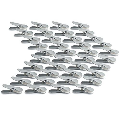 Mollette morbide per abiti (40 pezzi, ultimate gray-bianco) di culiclean (W1g)