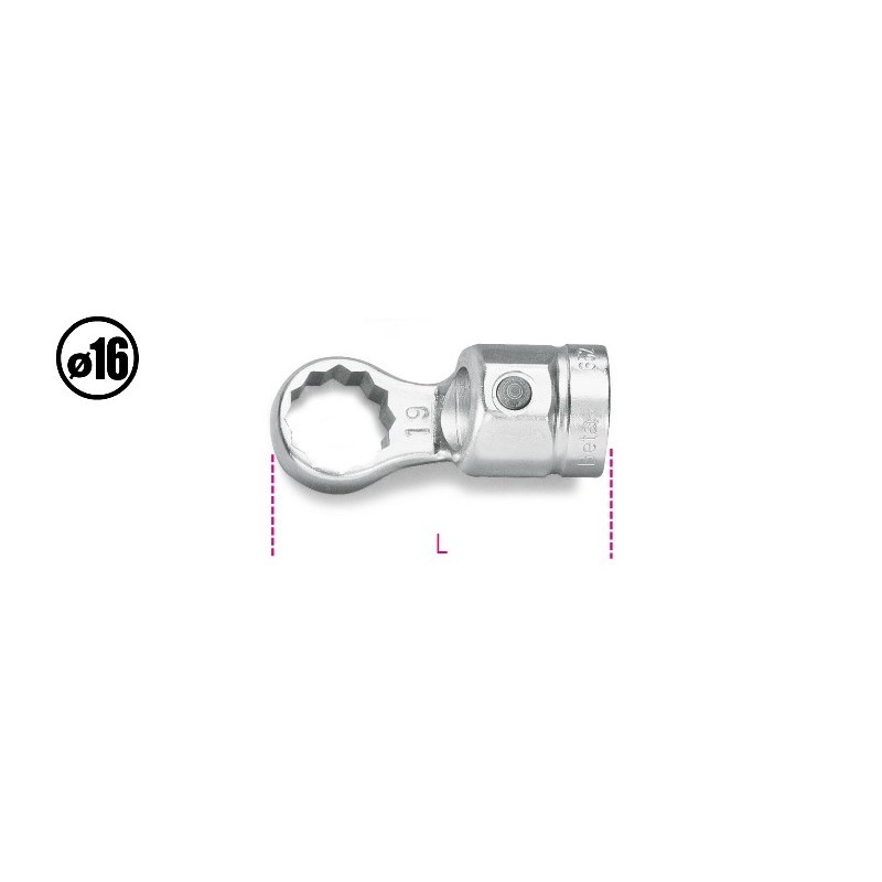 CHIAVI POLIGONALI PER BARRE DINAMOMETRICHE MM 18 ART. 652