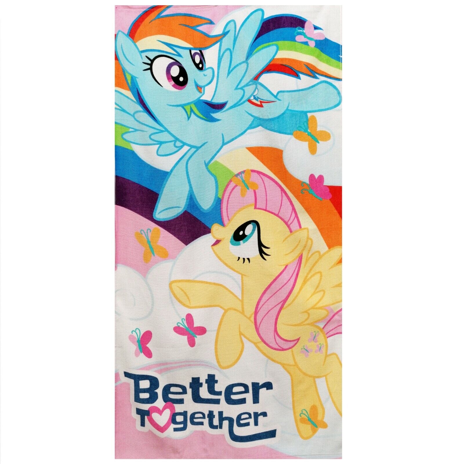 My Little Pony Asciugamano in Cotone 100% Telo Mare 70x140cm Bambini