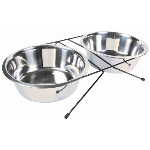 TRIXIE SET CIOTOLE ACCIAIO INOX 2,8l/D.24cm 2Pz
