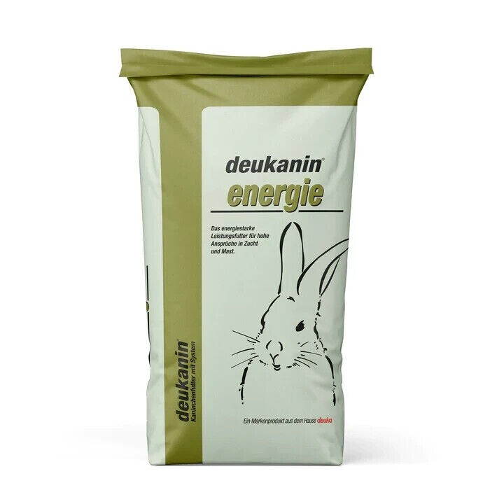 Deukanin Energie 25 kg Mangime completo per conigli da riproduzione e da ingraso