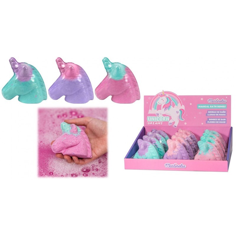 Bomba da bagno 150 Gr. Unicorno Cm. 9x8