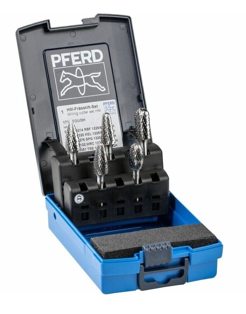 PFERD Set 1712 21901712 Frese in metallo duro professionali  carbide milling