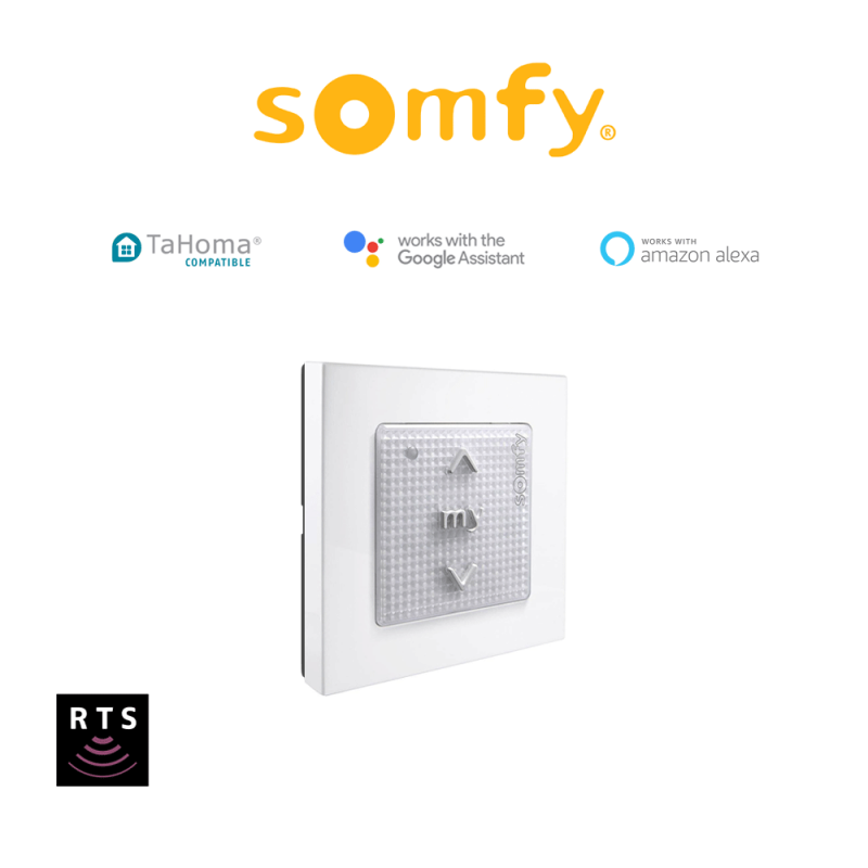 Radiocomando a parete Somfy SMOOVE ORIGIN RTS 1810880