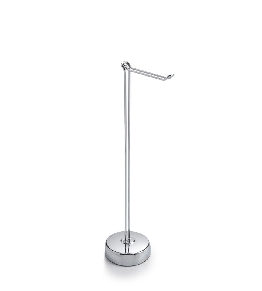 PIANTANA PORTA ROTOLO "MINU" CROMO, H61 CM