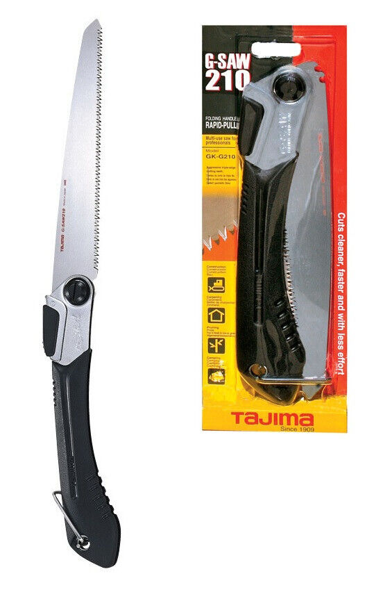 SEGA GIAPPONESE PIEGHEVOLE PULL G-SAW 210 mm SEGACCIO LEGNO PROFESSIONALE TAJIMA