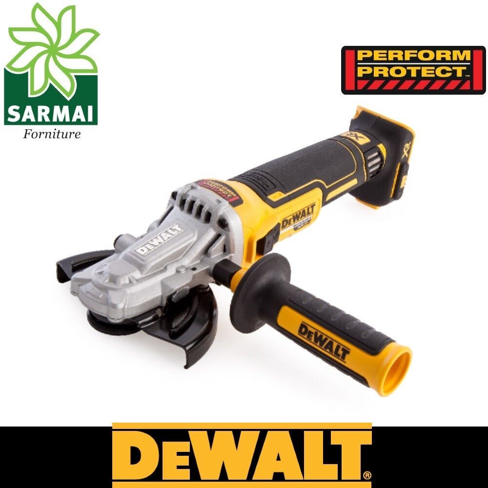 DeWALT DCG 405FN smerigliatrice angolare TESTA PIATTA 125 mm 18V BRUSHLESS XR