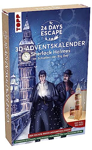Frech Calendario dell'Avvento 3D 24 Days Escape – Sherlock Holmes (P7h)