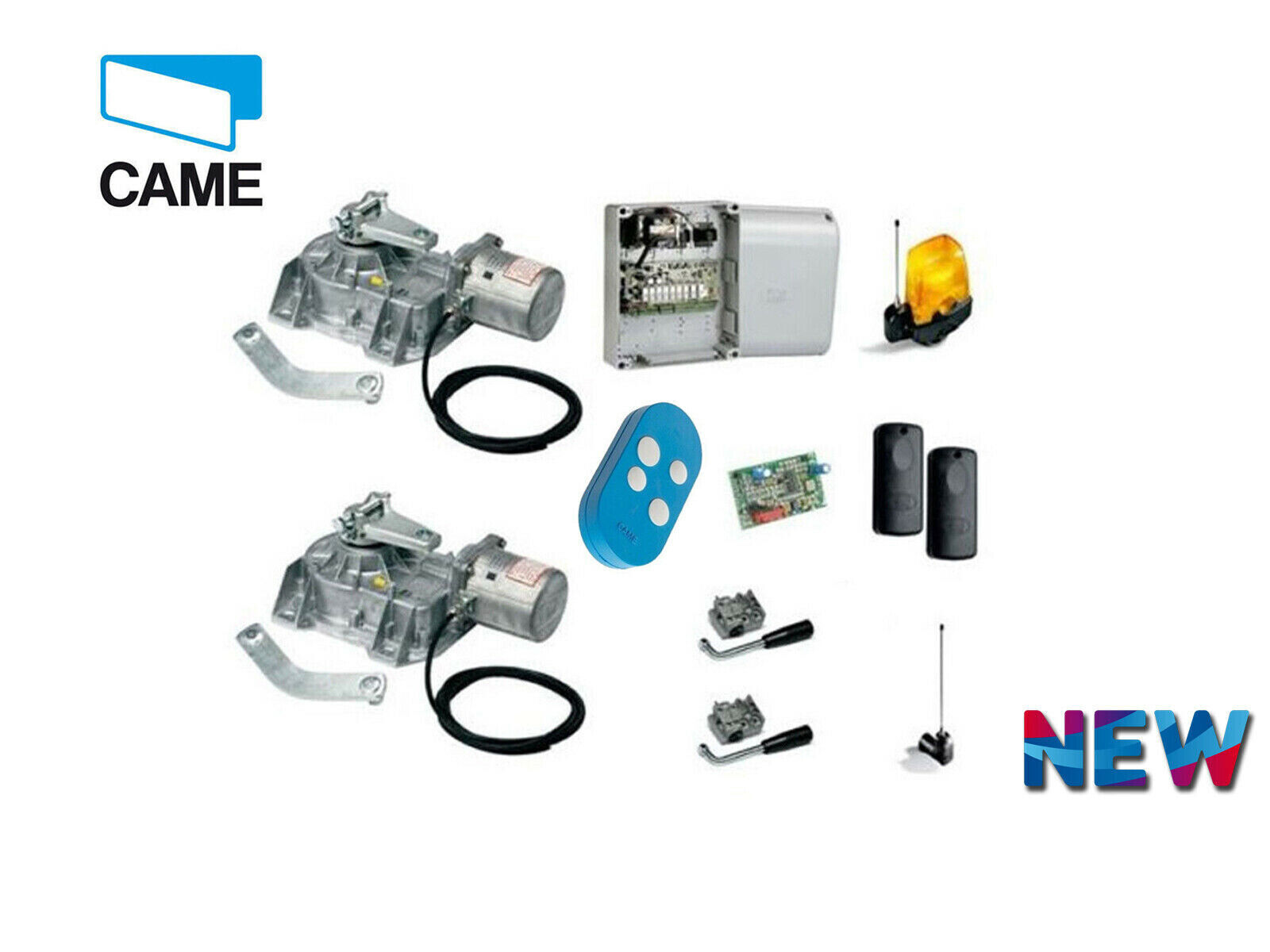 KIT CAME U1924 AUTOMAZIONE CON ENCODER PER CANCELLI A BATTENTE INTERRATI NEW