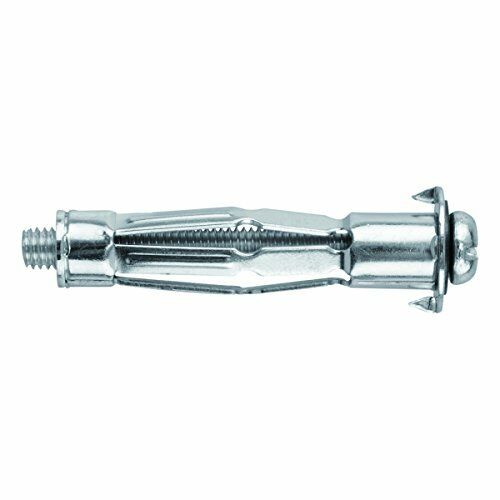 TOX, Set di tasselli metallici Acrobat M6 x 52 mm, 25 tasselli e 25 viti, (j4B)