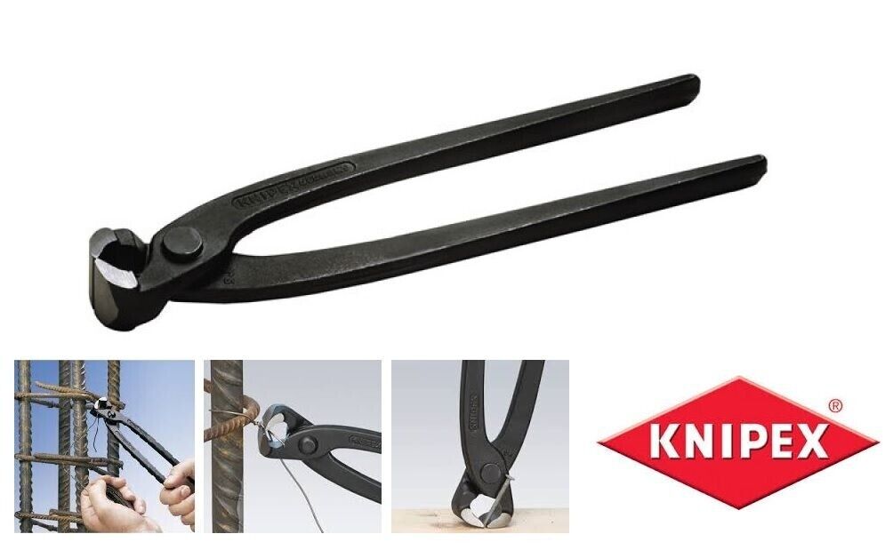 TENAGLIA PROFESSIONALE KNIPEX 300 mm PER FERRAIOLO CEMENTISTA art. 99 00 300