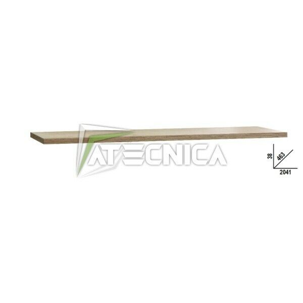 Piano di lavoro in legno da 2 m BETA C45PW per banco arredo officina C45