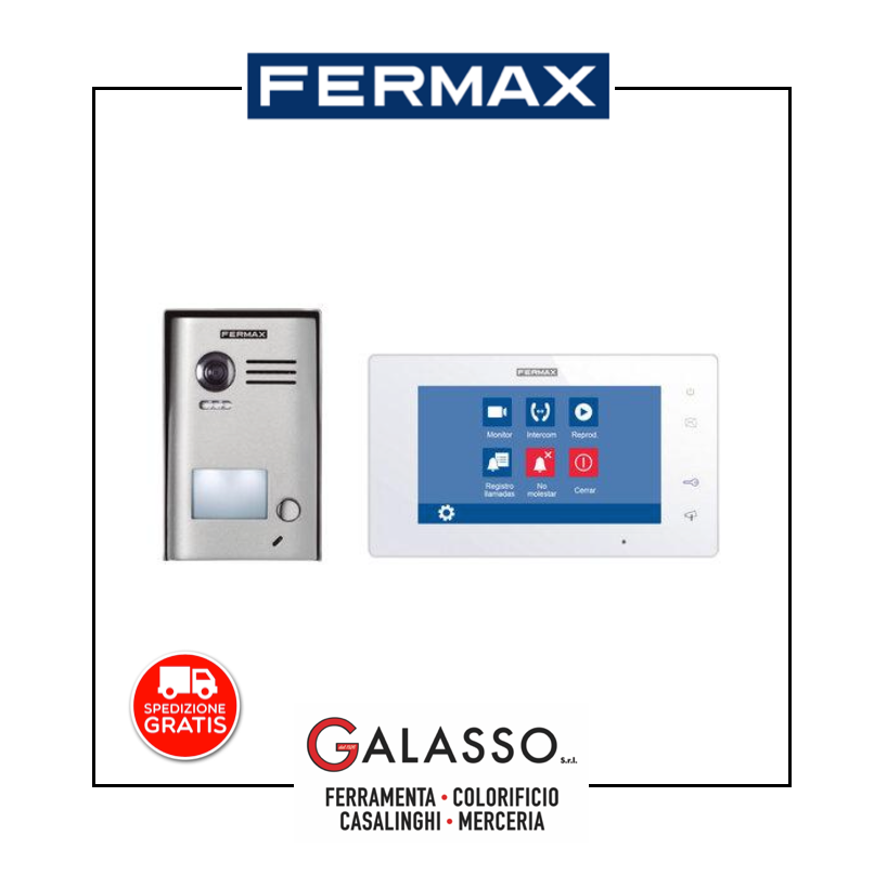 Videocitofono FERMAX 1401 WAY 7" 1 LINEA