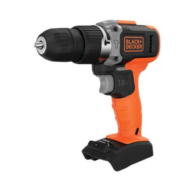 Trapano avvitatore a percussione 18V Black & Decker BCD003N-XJ-2 velocità