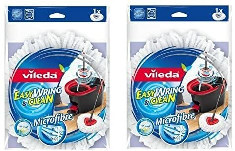 Vileda EasyWring & Clean - Set di 2 panni di ricambio con panno in microfibra