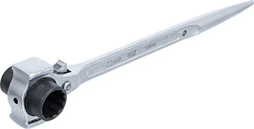 Carraca Scaffolding | 3 en 1 | 19 x 22 mm (P8t)