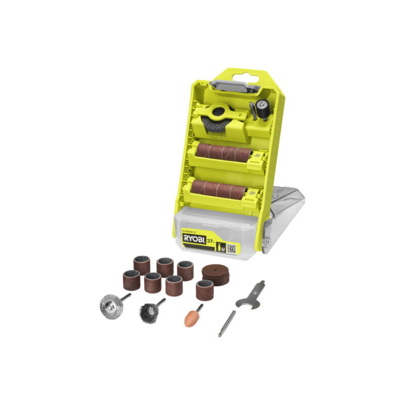 RYOBI Set multiuso - RAR800K-37 - 3,2 mm - 37 pezzi