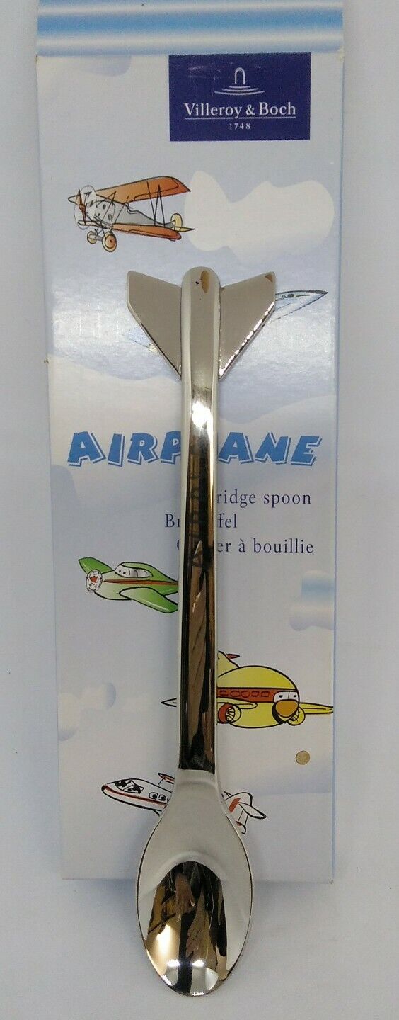 Villeroy & Boch cucchiaio pappa acciaio "AIRPLANE"